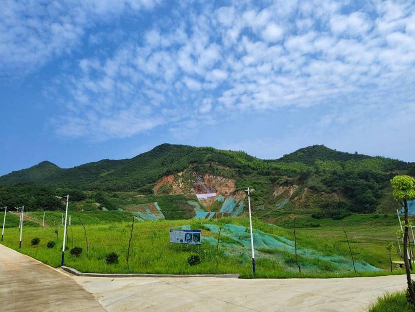 銅山、前山露天采坑復(fù)墾項(xiàng)目完成